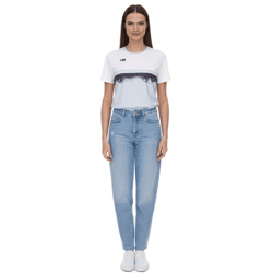 Outfitter OCEAN FABRICS TAHI Damen nachhaltiges Training-Shirt mit Mesh-Einsätzen Fitness-Shirt Kurzarm-Shirt OUT-W-1021-OTW-11 Hellblau/W