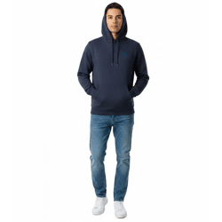 weicher ON THAT ASS Arcano Hoodie Herren Baumwoll-Sweater mit Fleece-Innenfutter Navy-Blau