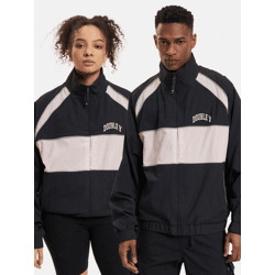 lässige Wood Wood Unisex Jacke Stretch Schwarz