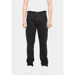 stylische 2Y Premium Herren Jeans Stretch Reißverschluss mit Baumwolle Schwarz