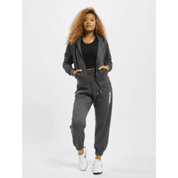 lässiges Dangerous DNGRS Damen Sweatshirt Kordelzug Kapuze mit Baumwolle Grau