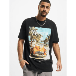 modernes Mister Tee Herren T-Shirt Oversize 240 g/m² mit Baumwolle Schwarz