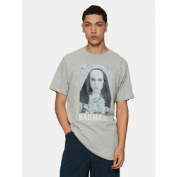 lässiges Mister Tee Herren T-Shirt 180 g/m² mit Baumwolle Grau