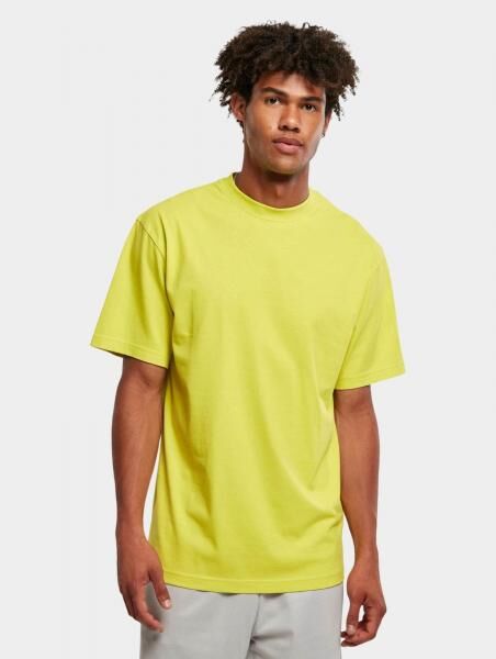 modernes Urban Classics Herren T-Shirt Oversize 180 g/m&sup2; mit Baumwolle Gelb