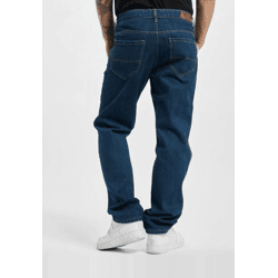 moderne Urban Classics Herren Jeans Reißverschluss Taschen 370 g/m² mit Baumwolle Blau