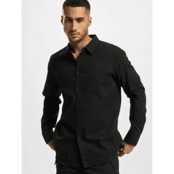 vielseitiges URBAN CLASSICS Herren Polo-Shirt Reißverschluss Taschen 120 g/m² mit Baumwolle Schwarz