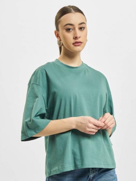 bequemes URBAN CLASSICS Damen T-Shirt Oversize 180 g/m&sup2; mit Baumwolle Gr&uuml;n