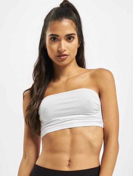bequemes Urban Classics Damen T-Shirt Stretch 180 g/m&sup2; mit Baumwolle Wei&szlig;