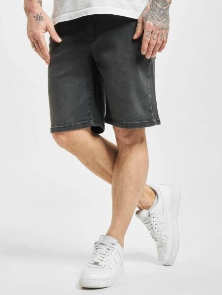 sommerliche Urban Classics Herren Shorts Stretch mit Baumwolle Schwarz