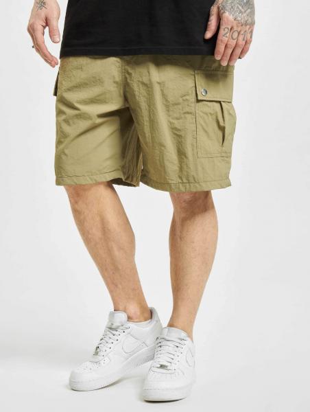 l&auml;ssige Urban Classics Herren Shorts Kordelzug Taschen 97 g/m&sup2; Beige