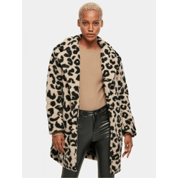 stylische Urban Classics Damen Jacke Taschen Oversize 300 g/m² Beige/Schwarz