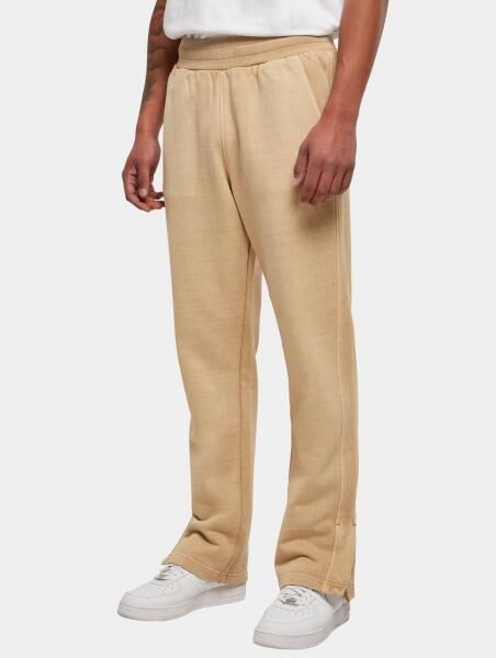 bequeme URBAN CLASSICS Herren Hose Kordelzug Taschen 470 g/m&sup2; mit Baumwolle Beige