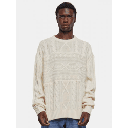 weiches Urban Classics Herren Sweatshirt 3 g/m² Beige