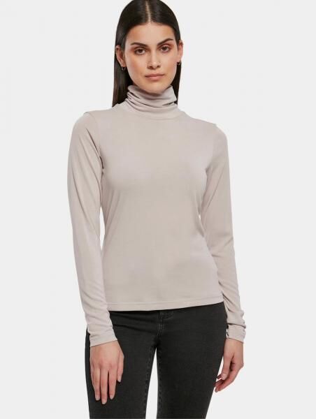 l&auml;ssiges Urban Classics Damen Sweatshirt 200 g/m&sup2; Grau