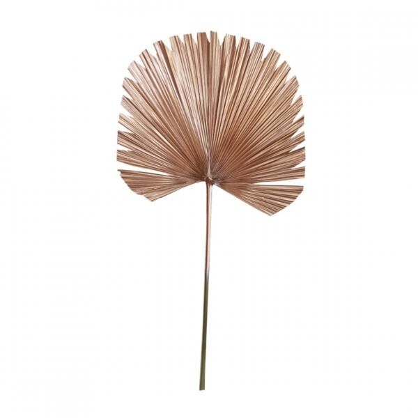 Light en Living Kunstzweig mit Palmblatt „Plantae“, kupferfarben, 91 cm