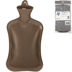 Relaxdays Heißwasserkanne braun 2 L
