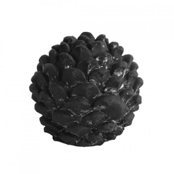 Countryfield Statue Tannenzapfen Donato S schwarz 11 cm