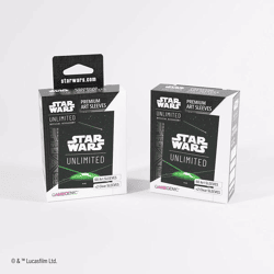 Star Wars: Unlimited Premium Art Sleeves - Card Back Green