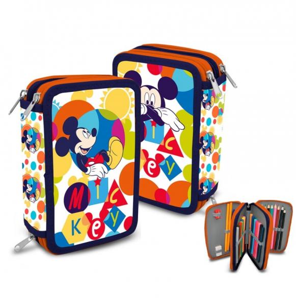 Disney Mickey Mouse - M&auml;ppchen 3-fach Rei&szlig;verschluss