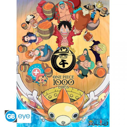 ONE PIECE - Poster Chibi 52x38 - 1000 Logs Cheers*