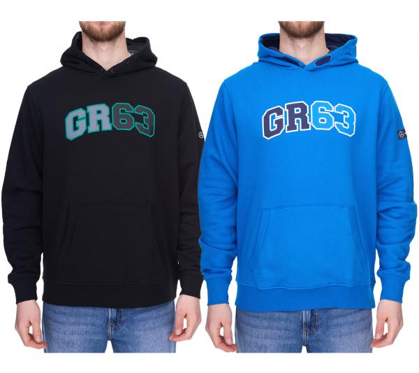 Mercedes-Benz AMG Petronas George Russell Herren Hoodie Baumwoll-Pullover Kapuzen-Pullover Sweater 701222310 in Schwarz oder Blau