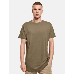 sportliches Build Your Brand Herren T-Shirt 140 g/m² mit Baumwolle Khaki