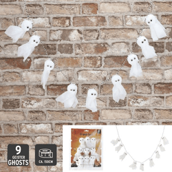 Ghost Garland, approx. 150 cm long