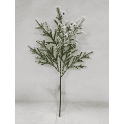 Tannenzweig, Schnee, ca. 39cmH
