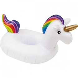 Enjoy Summer opblaasbare bekerhouder Eenhoorn 24 cm