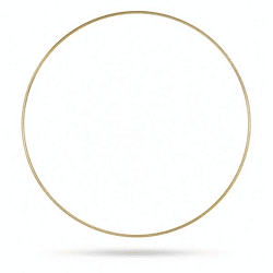 Stern Fabrik Zierring gold 50 cm
