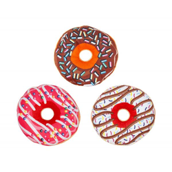 Donut Plüschfigur Sortiment - 3-fach sortiert - 17 cm