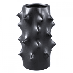 PTMD bloempot Oswaldo zwart 44 cm