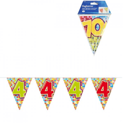 Folat-Fahnenlinie Blöcke 4 Jahre 3 Meter