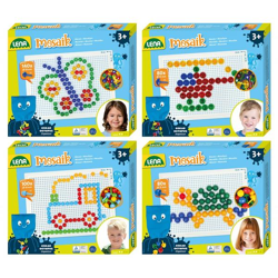 Transparent 10 mm Mosaic Set, Foldable Box