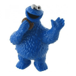 Sesamstraße - Krümelmonster Spielfigur