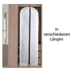 Atmungsaktiver Luk-Aves Kleidersack für Brautkleider Kleider-Beutel 180cm oder 140cm Weiß