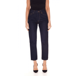 LTB Victoria Damen Straight Fit Jeans mit Rinsed-Waschung Denim-Hose 51366 14678 082 Dunkelblau