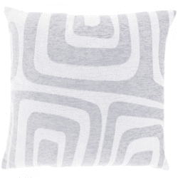 Unique Living Kissen „Dulce“, grau, 45 x 45 cm