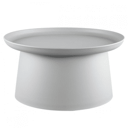 PTMD Beistelltisch Nicca grau 69 cm