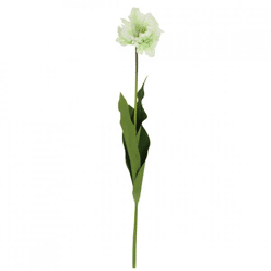 Countryfield Kunstblume Tulpe Tulipa weiß 73 cm