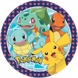 Pokémon - 8 party plates 22,8cm