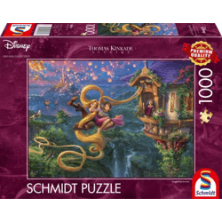 Disney Rapunzel - Tangled up in Love - 1000 Teile Puzzle Thomas Kinkade Collection