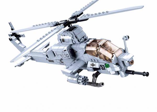 Sluban M38-B0838 - Model Bricks - Kampfhelikopter