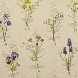 Spring Herbarium - Lunch napkins - 33 x 33 cm