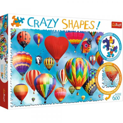 Colorful balloons - Crazy Shapes Puzzle 600 pieces