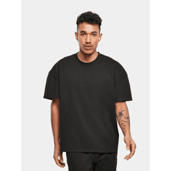 bequemes Build Your Brand Herren T-Shirt Oversize 300 g/m² mit Baumwolle Schwarz
