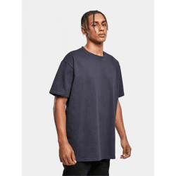 sportliches Build Your Brand Herren T-Shirt Oversize 240 g/m² mit Baumwolle Navy