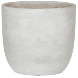 Glimmer Blumentopf Cliff grau 15 cm