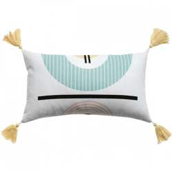 Ateliers du Linge Kissen Imprime Siano 30 x 50 cm
