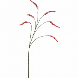 Kunsttak Bessen rood 115 cm